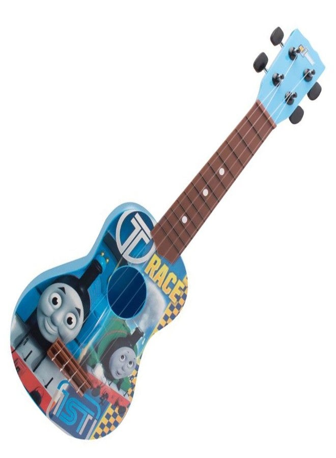 Sakar Thomas and Friends 21" Kids Guitar Toy GT1-01371 | Inspired Design, Easy-to-Hold, Thin Frets and Low String, Traditional Acoustic Guitar Shape, Secret Stickers, Real Tuning Gears (GT1-01085) - Image 1